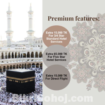 Umrah 14 days package 119k